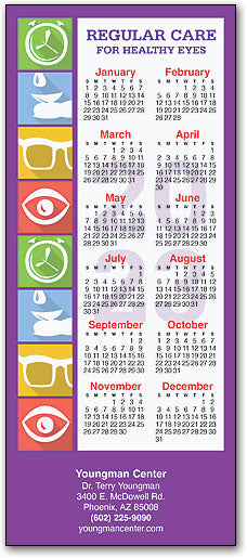 Timely Vivid customisable Promotional Calendar