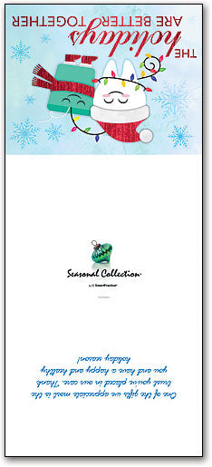 Best Buddies Tri-Fold Calendar Greeting Card with Envelope