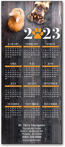 View From Above Promotional Calendar