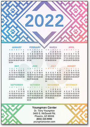 Pixel Paw Calendar Restix™