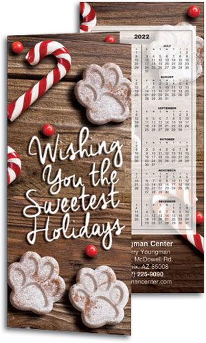 Sweetest Treats Tear Off Calendar Card with Envelope