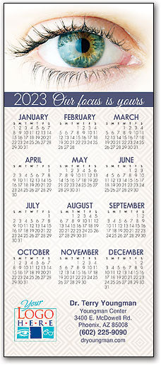 Year In Focus customisable Promotional Calendar