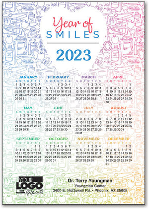 All Things Dental Calendar Magnet