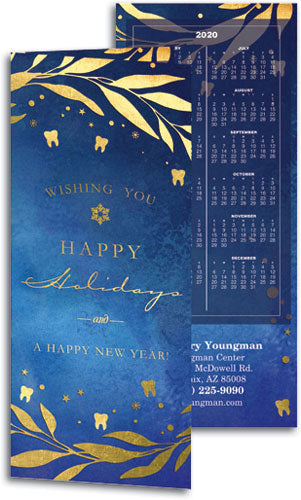 Lovely Laurel Tear Off Calendar Card with Envelope