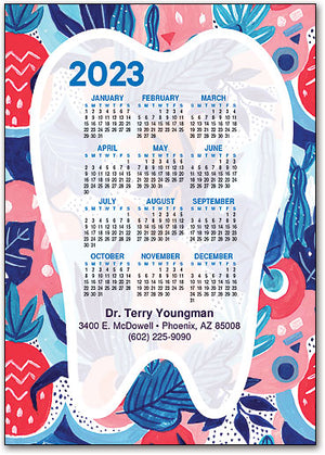 Tropical Cheer Postcard Calendar