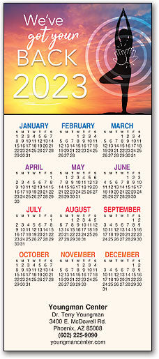 Sunset Wellness Promotional Calendar