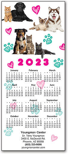 Wiggles and Wags Promotional Calendar