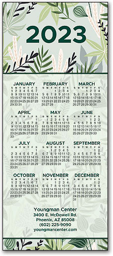 Lush Foliage Promotional Calendar