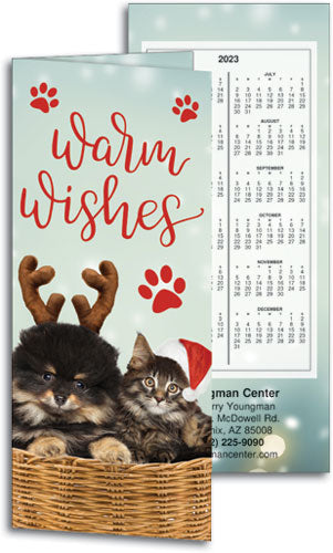 Yuletide Greetings Tear Off Calendar