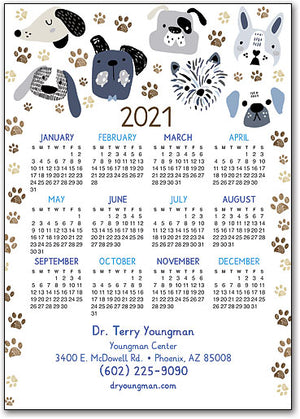 Pets Galore Postcard Calendar
