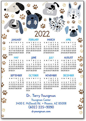 Pets Galore Postcard Calendar