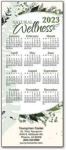 Wellness Garden Promotional Calendar