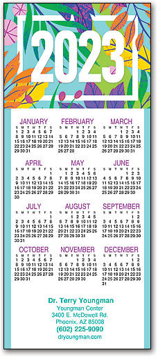 Summer Leaves Promotional Calendar