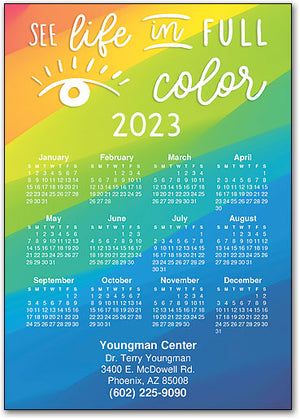 See In Color Postcard Calendar