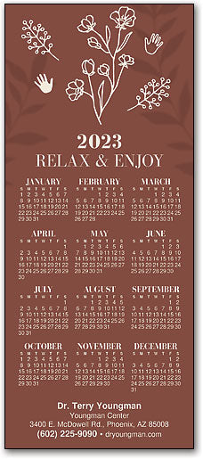 Wellness Botanicals Promotional Calendar