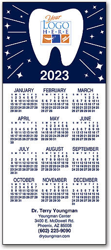 Tooth Stars Promotional Calendar