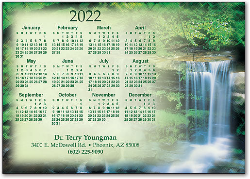 Serenity Falls Postcard Calendar