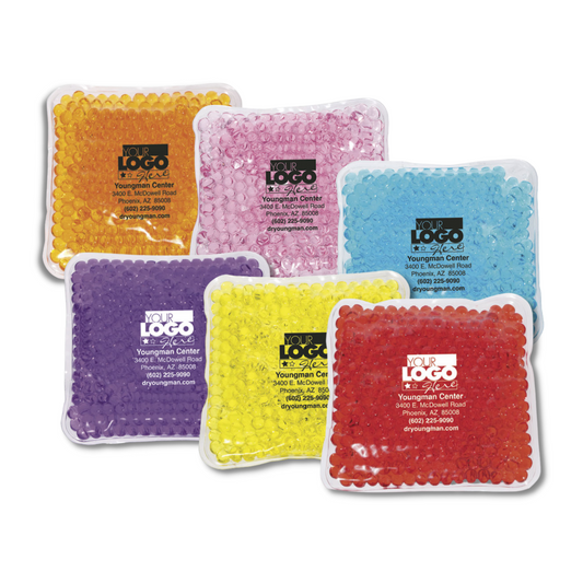 Square Aqua Pearls Hot/Cold Pack