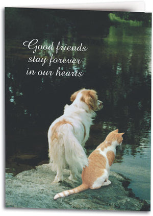 Forever in Our Hearts Sympathy Folding Card