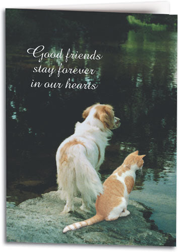 Forever in Our Hearts Sympathy Folding Card