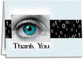 Thank You Blue Eye Folding Card