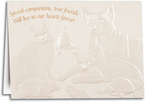 Special Companions Sympathy Folding Card