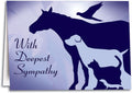 Lavender Sympathy Folding Card