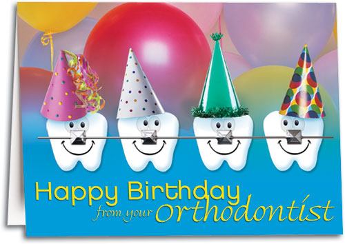 Ortho Party Folding Card