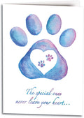 Pastel Paws Sympathy Folding Card