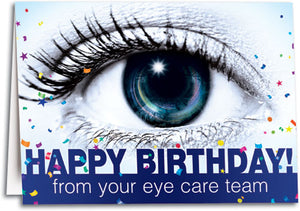 Eye Spy Happy Birthday customisable Folding Card