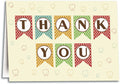 Mini Flags Thank You Folding Card