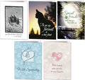 Nonpersonalised Sympathy Folding Card Assortment #10 (50pk)