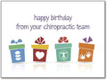 Birthday Boxes customisable Folding Card