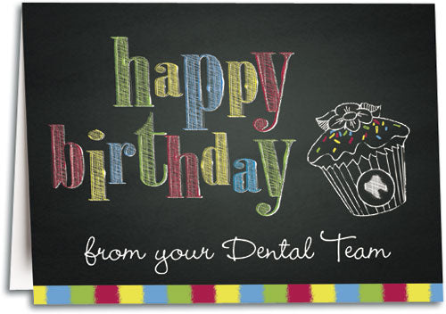 Chalkboard Folding Card