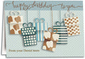 Dental Gifts Birthday Folding Card