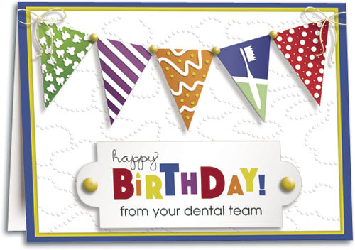 Dental Flags Folding Card