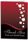 Tooth Cascade Thank You Folding Card