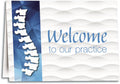 Ripple Welcome customisable Folding Card