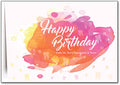 Sunset Painting Birthday Folding Card