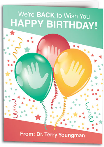 Super Celebration Folding Card
