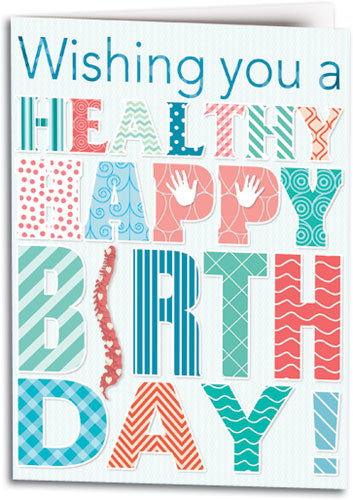 Big, Bold Birthday Folding Card