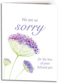 Delicate Paws customisable Folding Card