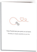Lovely Simplicity customisable Folding Card