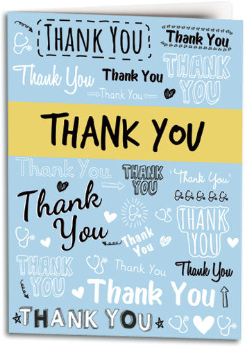 Pleasant Words Thank You Folding Card