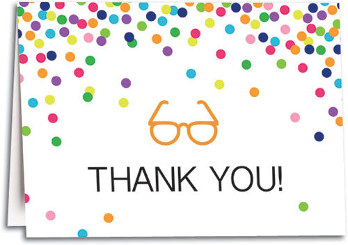 Grateful Speckles Thank You Postcard