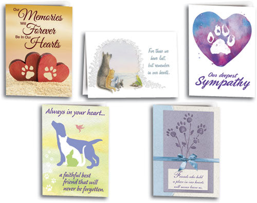 Nonpersonalised Sympathy Folding Card Assortment #15 (50pk)