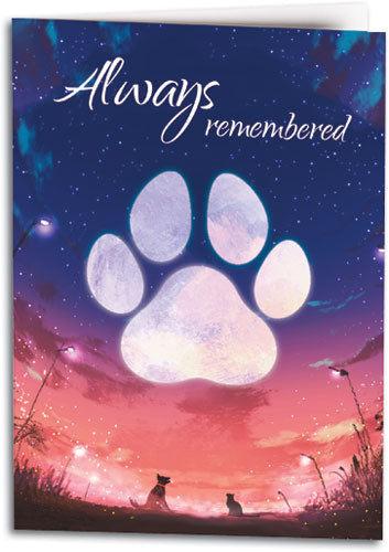 Moonlit Memory customisable Folding Card