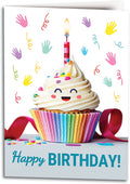 Cheerful Cupcake Folding Card