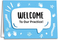 Word Bubble Welcome Folding Card