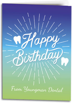 Shine Bright Birthday Folding Card